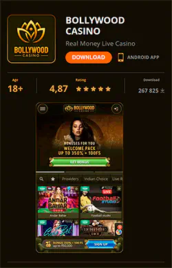 bollywood casino app screenshot